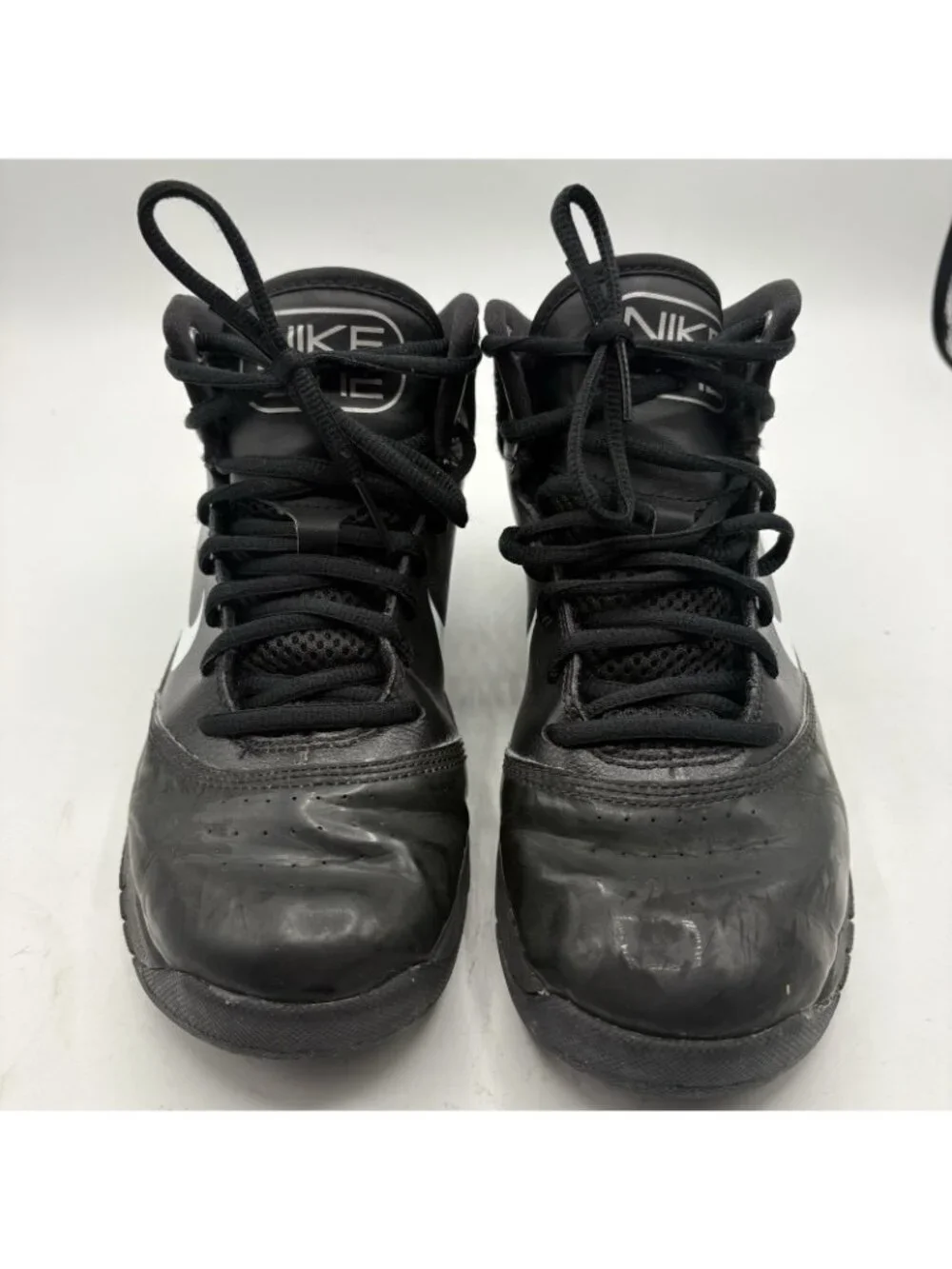 Nike Closer IV Boys GS Basketball Shoes Black White Sz 4Y 426524-012